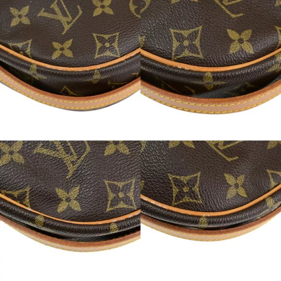 LOUIS VUITTON Jeune Fille MM Shoulder Bag Monogram Leather Brown M51226 - Picture 2 of 16